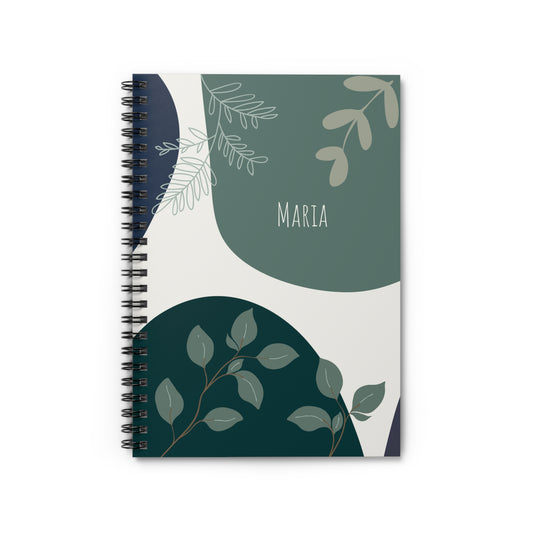 Personalizable Spiral Notebook