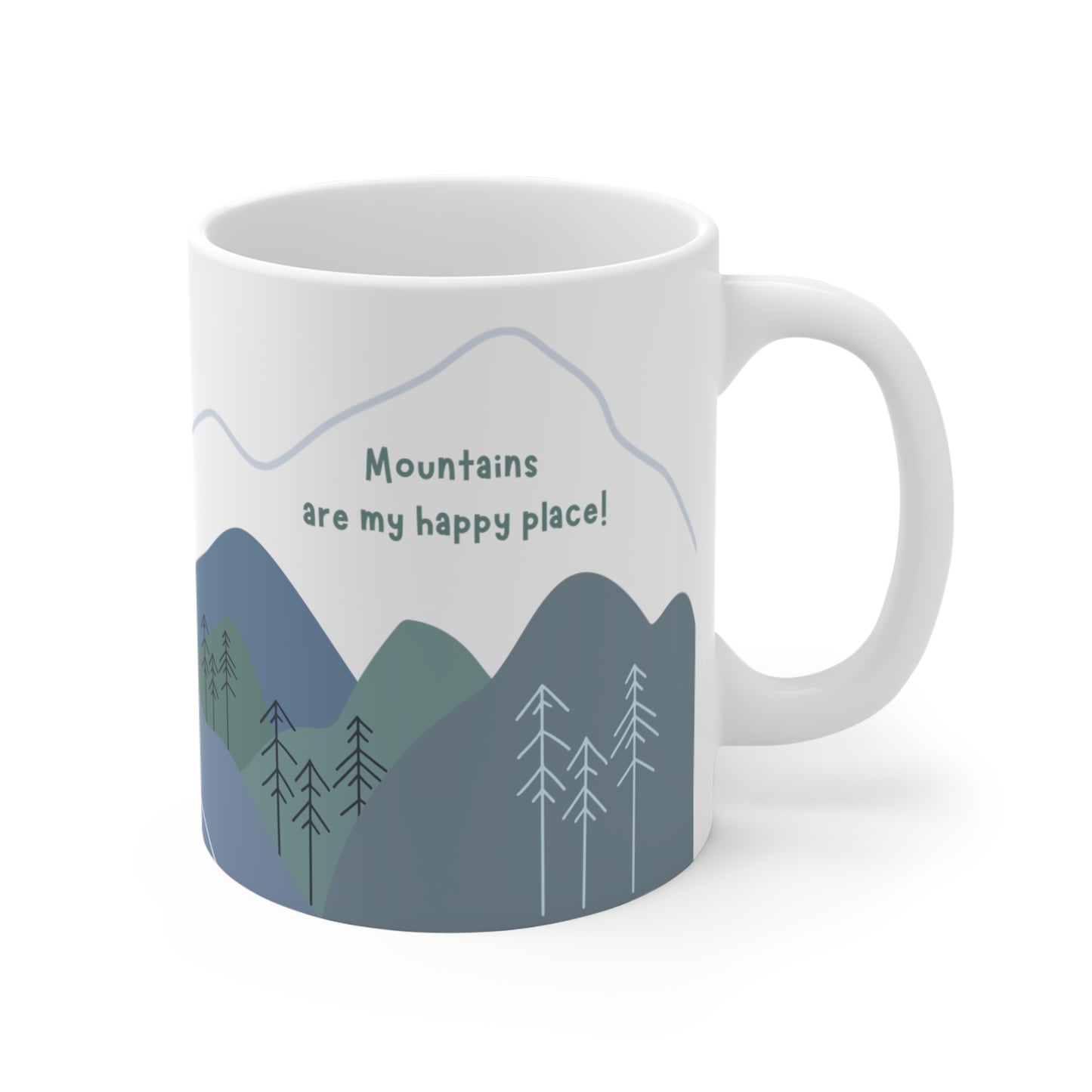 Mountain Lovers Coffee Mug - Tea mug - Stylish Cup