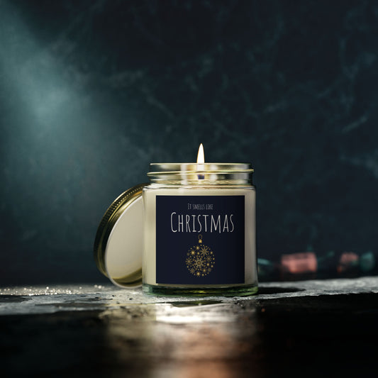 "It Smells Like Christmas" Scented Candle