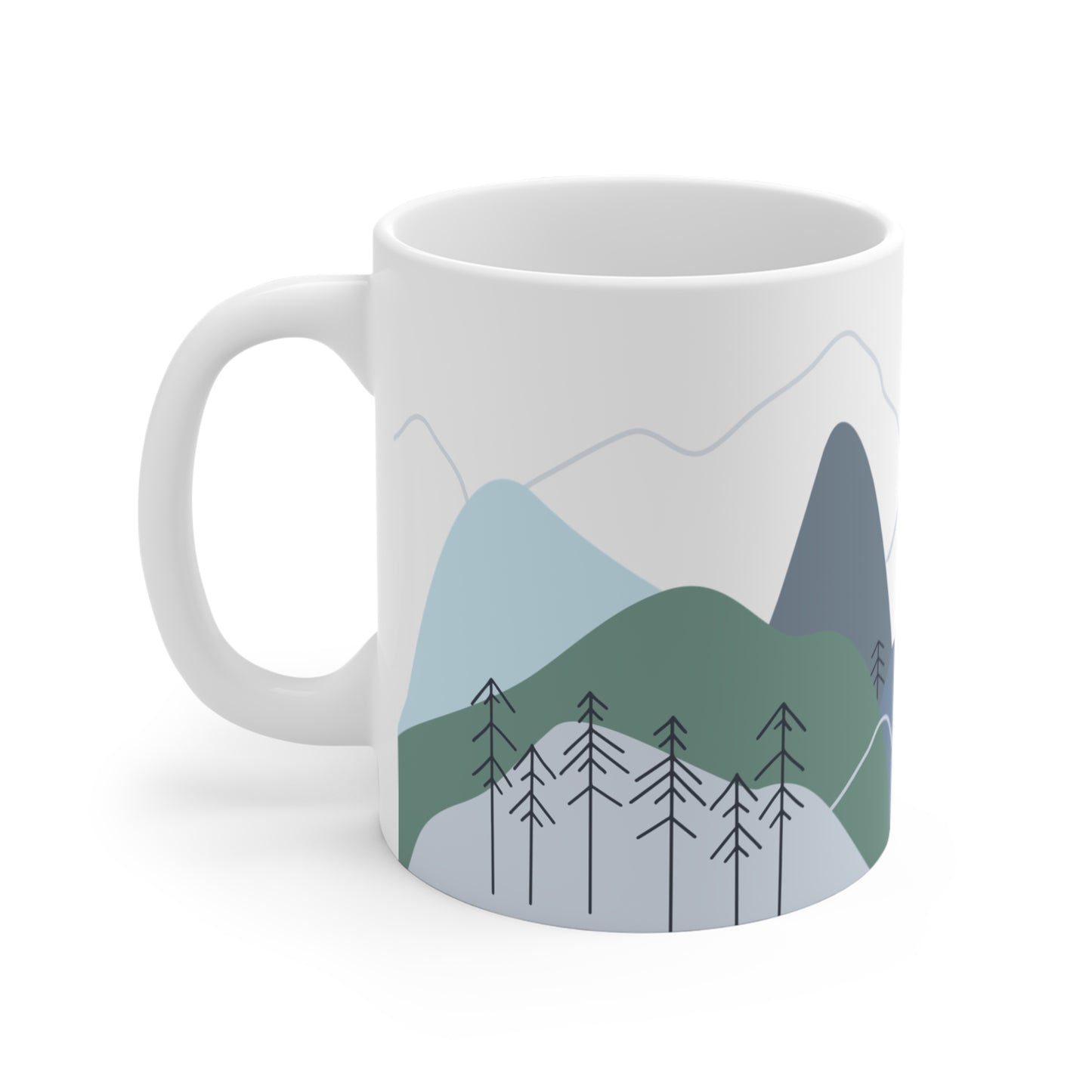 Mountain Lovers Coffee Mug - Tea mug - Stylish Cup