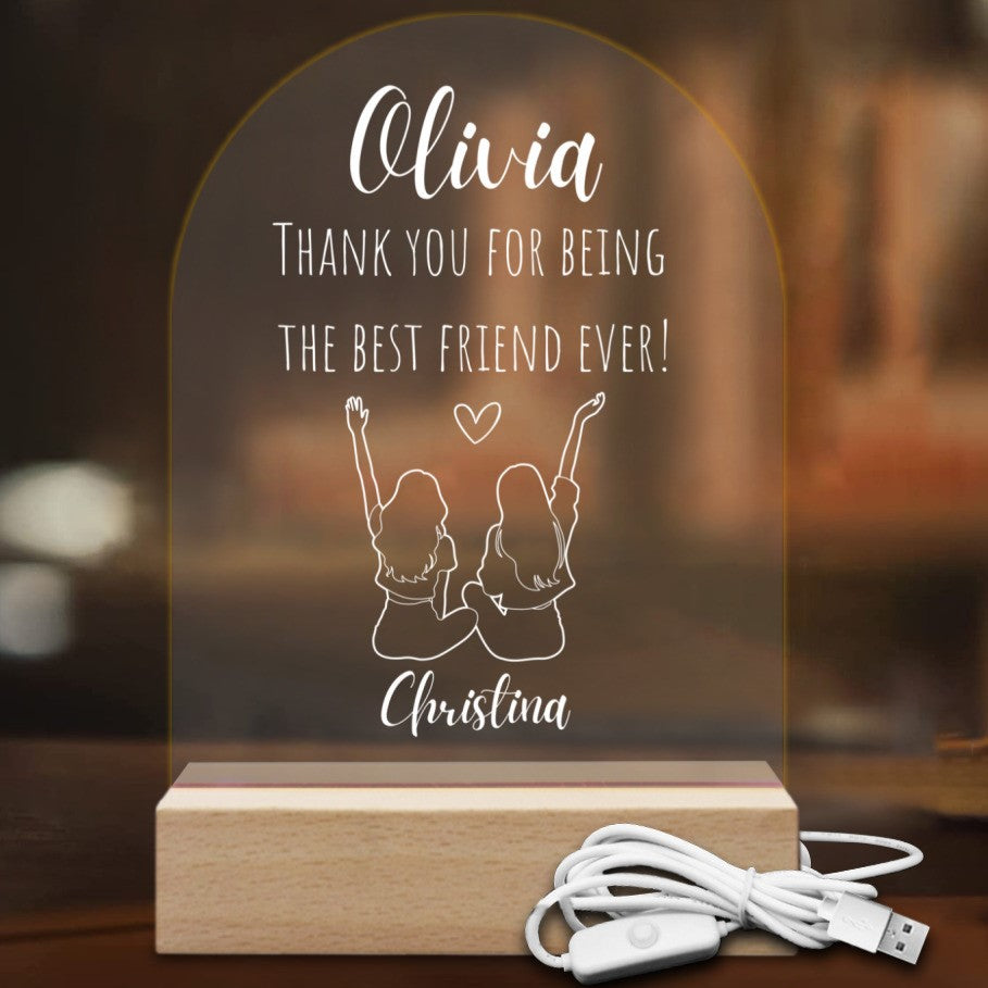 Personalizable Ambient Lamp "Best Friend"