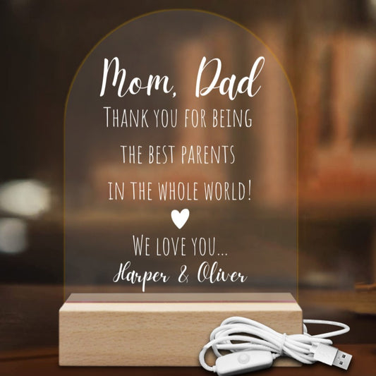 Customizable Ambient Lamp for "Mom & Dad"!