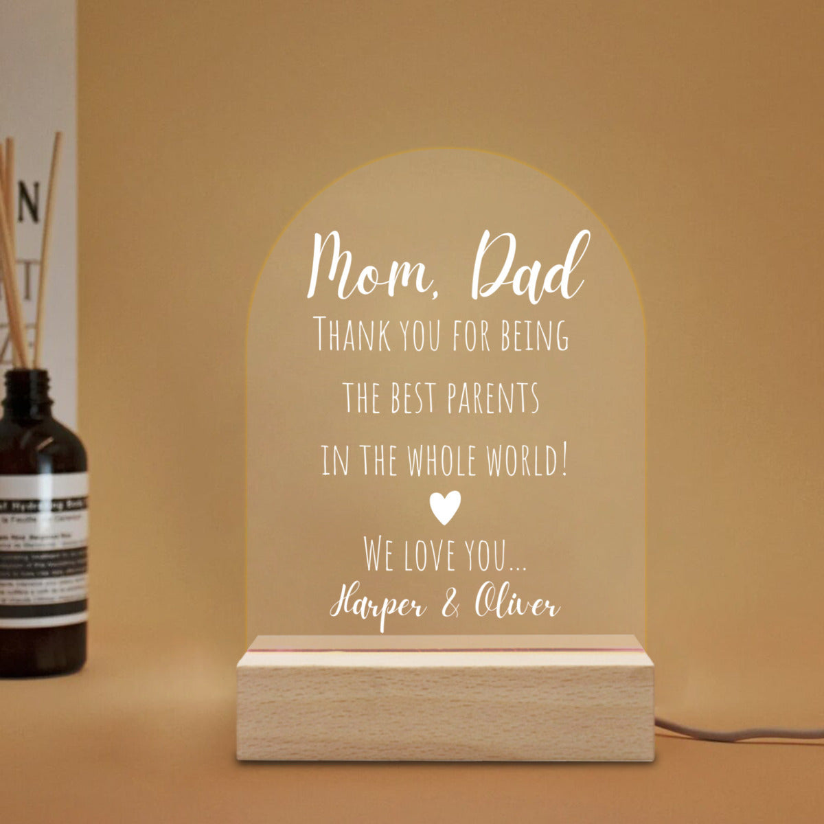 Customizable Ambient Lamp for "Mom & Dad"!