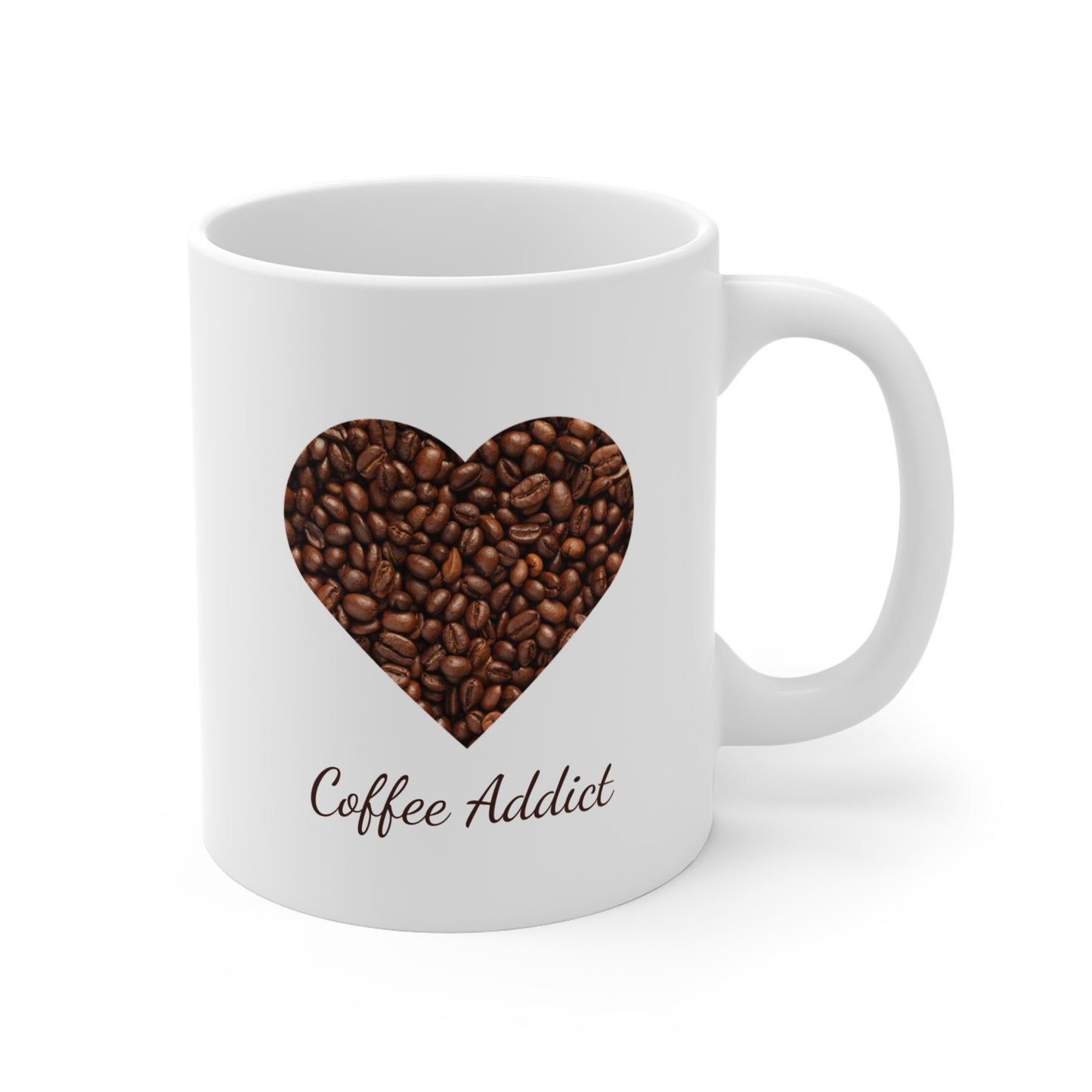 COFFEE ADDICT - Personalisierbar - Kaffeetasse - Stylische Tasse - Keramiktasse - Geschenk für Kaffeeliebhaber