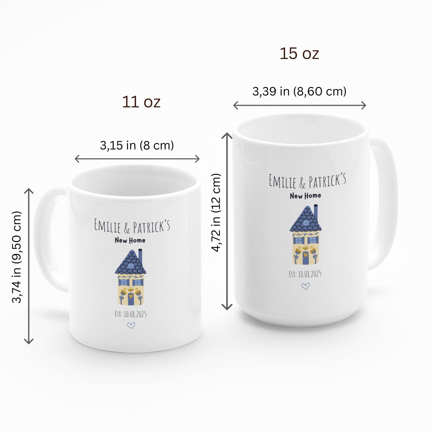 New Homeowners - Personalized Coffee Mug - Perfect Gift for New Homeowners