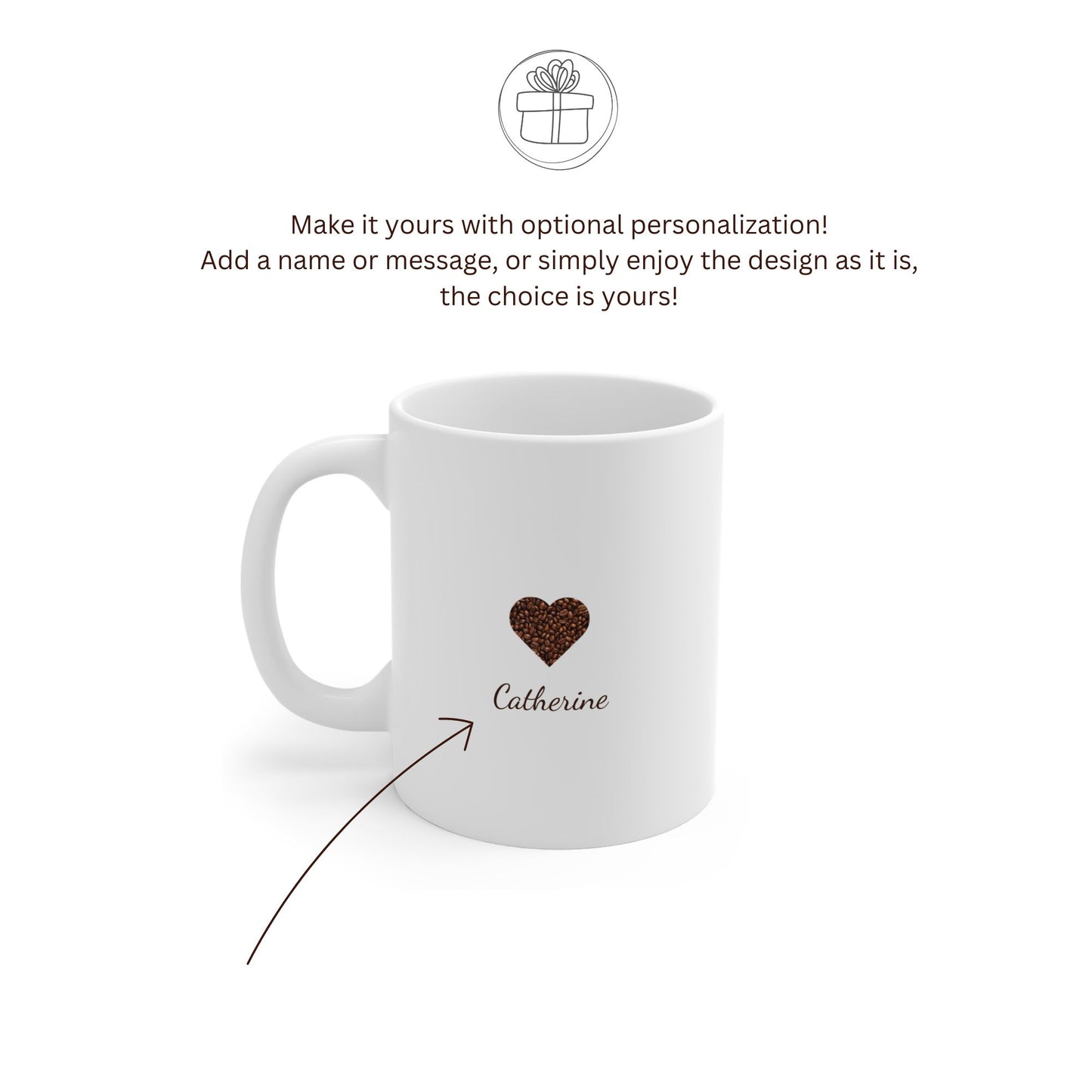 COFFEE ADDICT - Personalisierbar - Kaffeetasse - Stylische Tasse - Keramiktasse - Geschenk für Kaffeeliebhaber