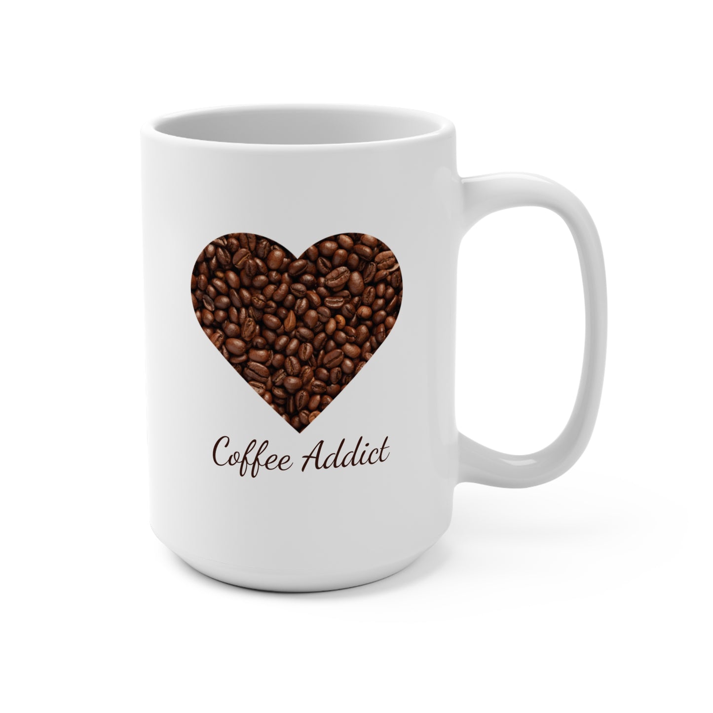 COFFEE ADDICT - Personalisierbar - Kaffeetasse - Stylische Tasse - Keramiktasse - Geschenk für Kaffeeliebhaber