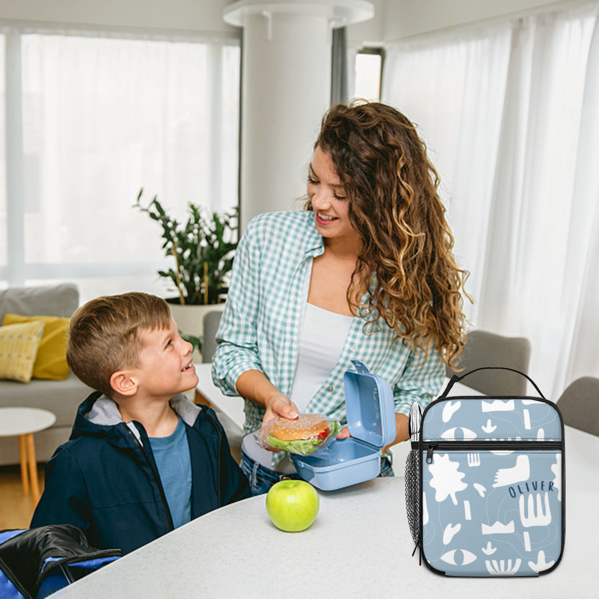 Personalizable Insulated Lunch Bag